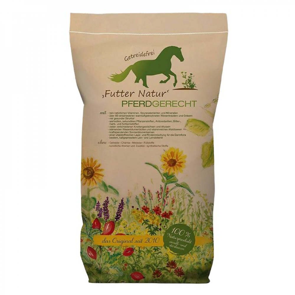 Pferdgerecht Futter Natur Getreidefrei 15kg